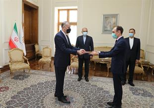 سفیر بلجیکا الجدید یلتقی وزیر الخارجیة