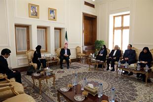 رئيسة الاتحاد البرلماني الدولي تلتقي الدكتور ظريف