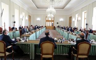 اجتماع مشترک لوزیری الخارجیة والطاقة