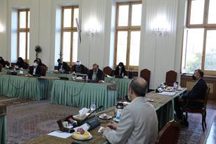 الدکتور أمیر عبد اللهیان یلتقی حشداً من ممثلی المؤسسات الشعبیة والنشطاء الداعمین لفلسطین