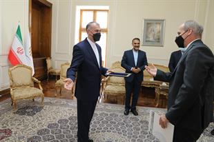 وزیر الخارجیة یستقبل المنسق المقیم الجدید للأمم المتحدة