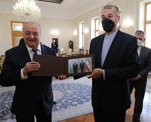 الدکتور أمیر عبداللهیان یستقبل وزیر خارجیة أوزبکستان