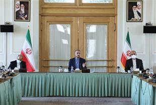 الدکتور أمیر عبداللهیان یشارک فی اجتماع المدراء العامین لوزارة الحارجیة