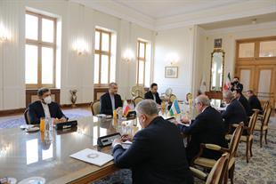 الدکتور أمیر عبداللهیان یستقبل وزیر خارجیة أوزبکستان