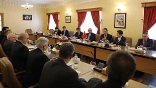 اجتماع وزراء خارجية جمهورية إيران الإسلامية وتركيا في 31 مايو 1398 في أصفهان