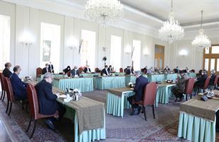 الدکتور أمیر عبداللهیان یشارک فی اجتماع المدراء العامین لوزارة الحارجیة